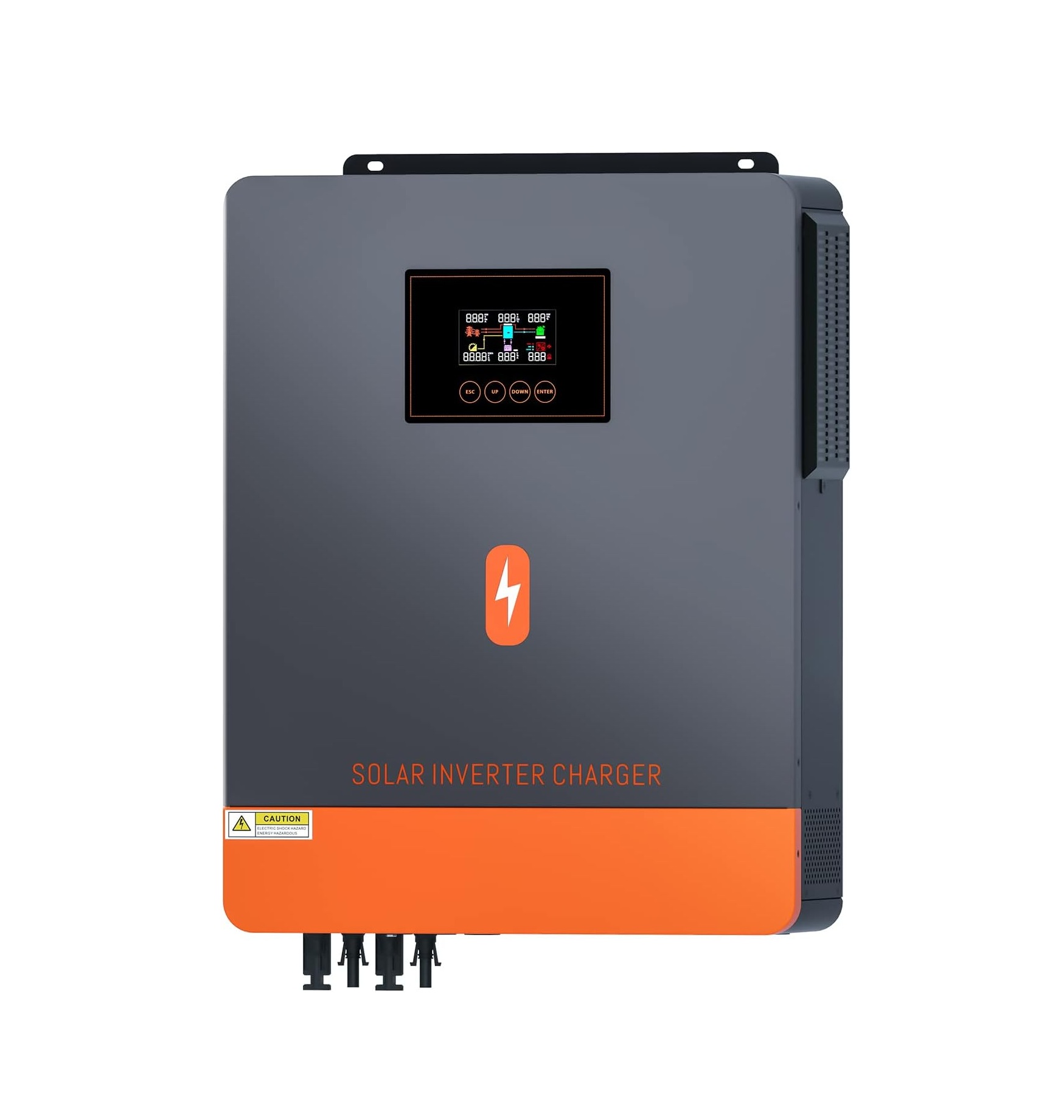 PowMr 10200W 48V to 220V/230V Pure Sine Wave Hybrid Solar Inverter with 160A MPPT – High-Power Off-Grid System for Home and RV