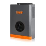 Inversor Solar Híbrido PowMr 3000W 24V a 110V Onda Pura con MPPT 60A – Sistema Off-Grid para Hogar, RV y Energía Solar