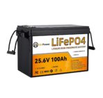 Batería LiFePO4 24V 100Ah (2560Wh) con BMS 100A – Ciclo Profundo, Compacta para Sistema Solar, RV y Uso Marino