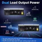 Inversor Solar Híbrido 3600W 24V a 110V/120V Onda Pura con MPPT 120A – Todo en Uno para Sistema Solar, Hogar y RV - Imagen 8