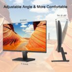 Monitor SANSUI 24” FHD 100Hz HDR10 – HDMI y VGA, FreeSync, Diseño Ultra Delgado Compatible VESA (ES-24F2) - Imagen 3