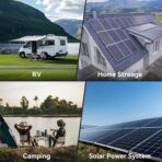 Inversor Solar Híbrido PowMr 2400W 24V a 110V/120V Onda Pura con Controlador PWM 50A – Ideal para Hogar, RV y Sistemas Off-Grid - Imagen 3