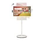 ApoloSign Smart TV Portátil 32" FHD Gen 2 con Pantalla Táctil, Android 15, Batería 15000 mAh y Soporte con Ruedas