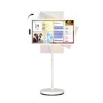 ApoloSign Smart TV Portátil 32" 4K UHD Gen 2 con Pantalla Táctil, Android 15, 16GB RAM y 256GB Almacenamiento, Soporte con Ruedas