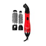 Cepillo de Aire Caliente Revlon 1200W Perfect Style 3 en 1 – Kit de Peinado, Rizado y Volumen