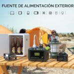 Estación de Energía Portátil MARBERO 88Wh Generador Solar 120W AC USB Compacta - Imagen 5