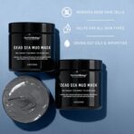 Mascarilla de Barro del Mar Muerto para Rostro y Cuerpo – Limpieza Profunda, Reductor de Poros y Control de Acné – 8.8 oz - Imagen 3
