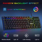 BlueFinger Combo Gamer RGB 4 en 1 Teclado Retroiluminado + Mouse Gaming + Auriculares con Micrófono + Alfombrilla - Imagen 2