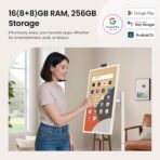 ApoloSign Smart TV Portátil 32" 4K UHD Gen 2 con Pantalla Táctil, Android 15, 16GB RAM y 256GB Almacenamiento, Soporte con Ruedas - Imagen 2