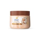 Dove Exfoliante Corporal de Azúcar Morena y Mantequilla de Coco 15 oz – Exfoliación Profunda y Piel Suave