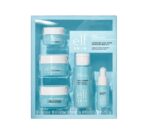 e.l.f. SKIN Holy Hydration! Hydrated Ever After Mini Kit de Cuidado Facial – Limpiador, Desmaquillante, Crema Hidratante y Contorno de Ojos