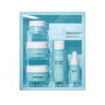 e.l.f. SKIN Holy Hydration! Hydrated Ever After Mini Kit de Cuidado Facial – Limpiador, Desmaquillante, Crema Hidratante y Contorno de Ojos