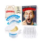 KENASHII Kit de Depilación Nasal con Cera – 100 g de Cera y 24 Aplicadores – Eliminación de Vello en Nariz y Orejas para Hombres y Mujeres