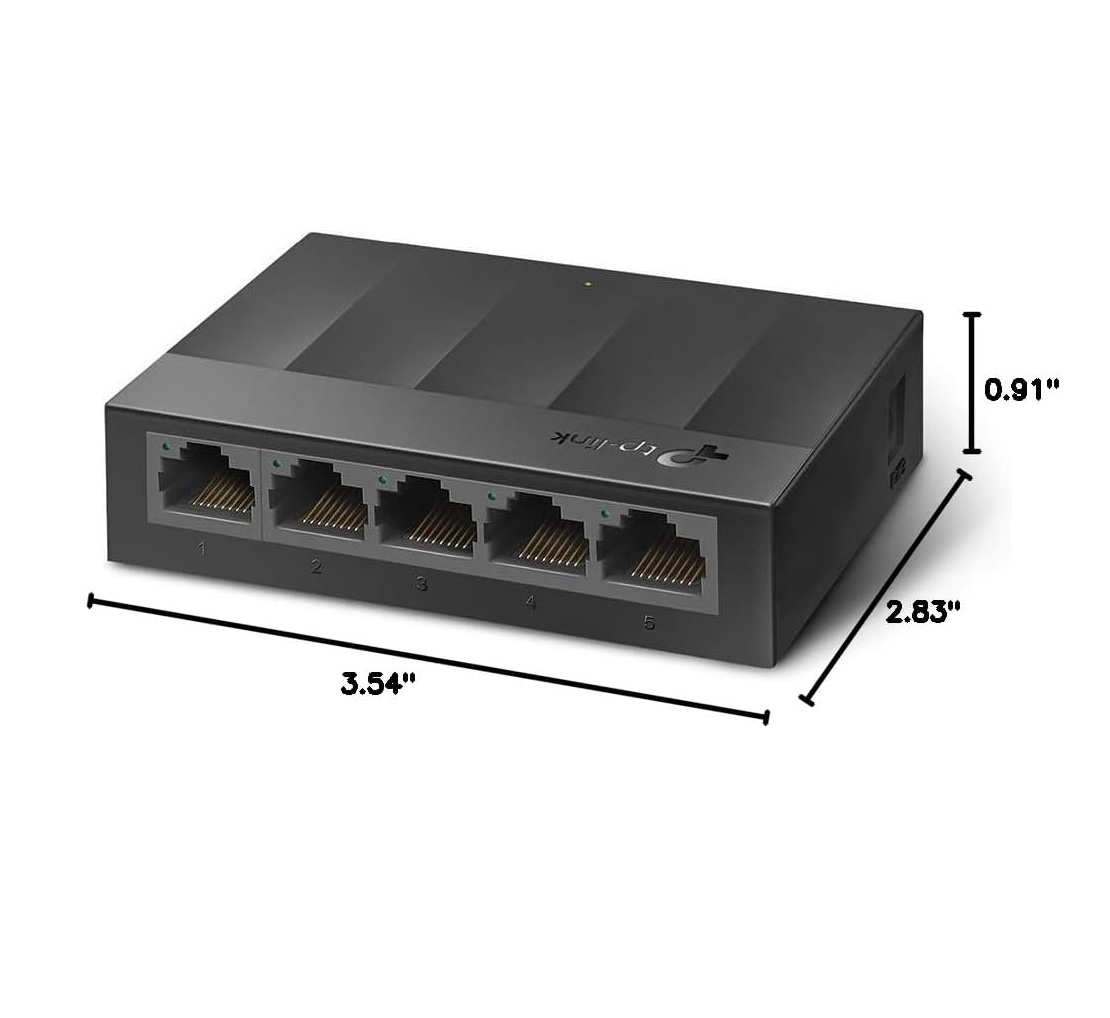 TP-Link Litewave 5-Port Gigabit Ethernet Switch Plug & Play - Image 4