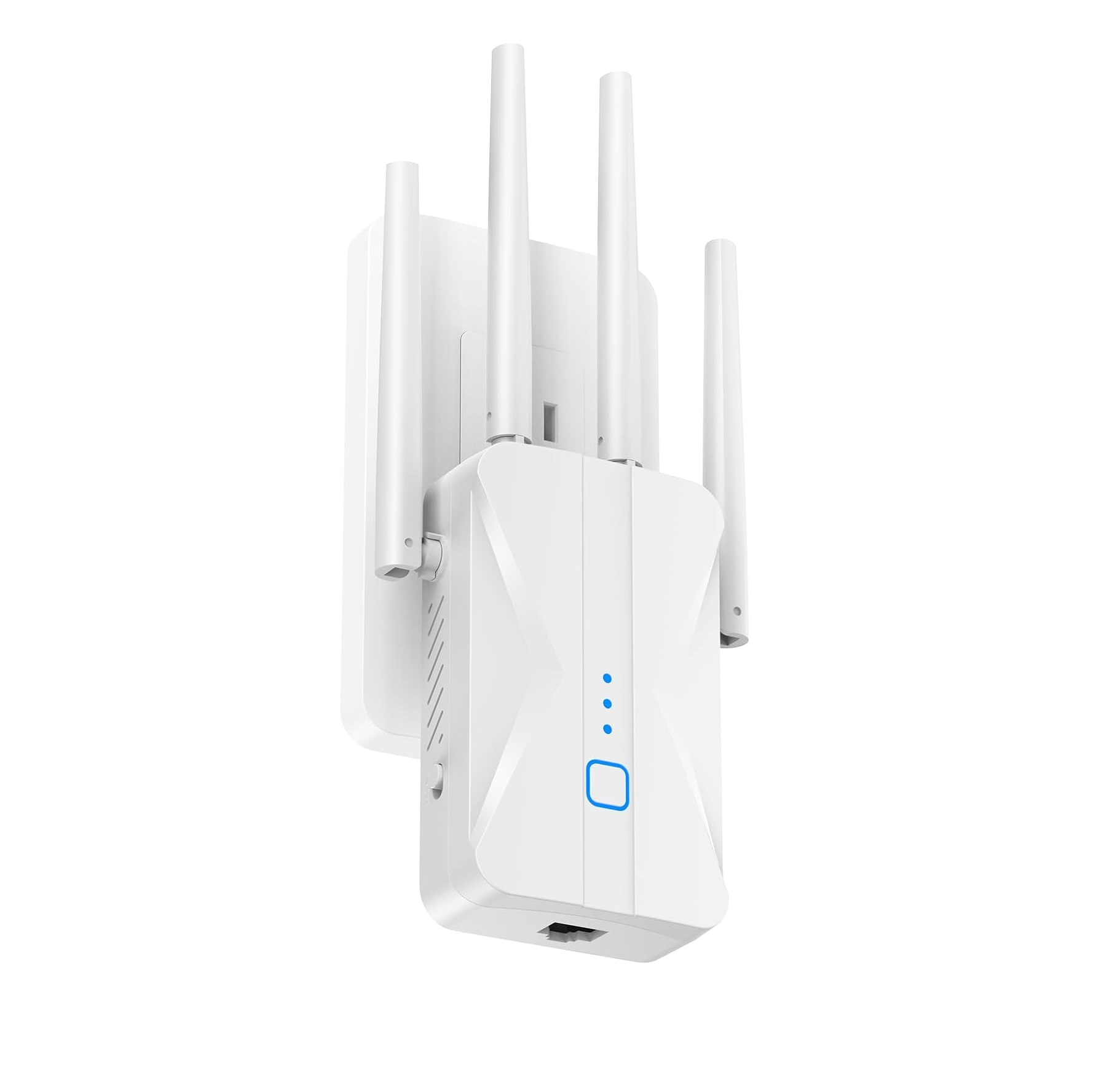 51aEHVhQRCL._AC_SL1500_ Extensor WiFi ROQRL AC1200 Doble Banda Repetidor Amplificador con Puerto Ethernet - Imagen 1