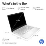 Laptop HP 14" Intel N150, 4GB RAM, 128GB UFS, Windows 11 Home - Imagen 3