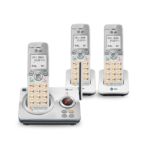 Teléfono Inalámbrico AT&T EL52319 con 3 Auriculares, Contestadora, Caller ID y DECT 6.0