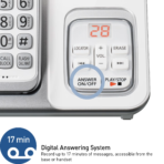 Panasonic KX-TG3812W con 2 Auriculares, Contestadora y Bloqueo de Llamadas - Imagen 2