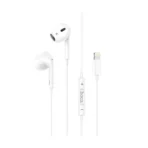 Hoco M1 - Max crystal earphones para iP con mic white