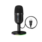 Hoco L25 Bright - Micrófono USB de escritorio con monitorización y silencio con un clic - Imagen 2