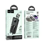 Hoco J132 - Energia bank de 10000 mAh con 3 cables y carga rápida - Imagen 5