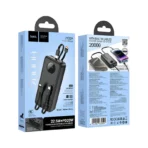 Hoco J132A - Energia bank de 20000 mAh con 3 cables integrados y carga rápida - Imagen 5