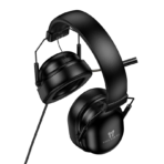 Hoco W113 - Auriculares para juegos USB 7.1 negros con micrófono omnidireccional - Imagen 5