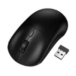 Hoco. GM42 Platino - Ratón inalámbrico 2.4G Bluetooth con 4 botones y DPI ajustable