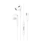 Hoco M101 Max Crystal Grace - Auriculares con cable Type-C y micrófono integrado