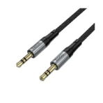 Hoco UPA33 - Cable de audio AUX negro de 1,5 m con conectores de 3,5 mm - Imagen 4