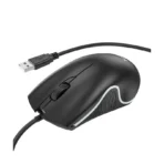 Hoco. GM19 - Ratón para juegos con cable iluminado USB negro - Imagen 4