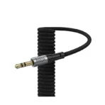Hoco UPA33 - Cable de audio AUX negro de 1,5 m con conectores de 3,5 mm - Imagen 5