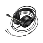 Hoco W106 - Tiger, auriculares para juegos negros con micrófono y control de volumen - Imagen 6