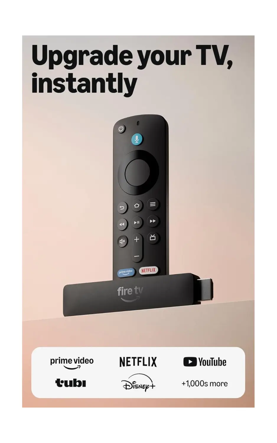 Amazon Fire TV Stick HD (Newest Model): Free Live TV, Alexa Voice Remote - Image 2