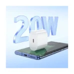 Hoco. C109 - Cargador de pared USB-C (PD20W) de 20W con enchufe US - Imagen 3