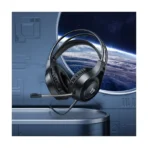 Hoco W106 - Tiger, auriculares para juegos negros con micrófono y control de volumen - Imagen 7