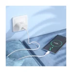 Hoco. C109 - Cargador de pared USB-C (PD20W) de 20W con enchufe US - Imagen 4