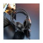 Hoco W106 - Tiger, auriculares para juegos negros con micrófono y control de volumen - Imagen 8