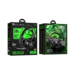 Hoco W106 - Tiger, auriculares para juegos negros con micrófono y control de volumen - Imagen 9