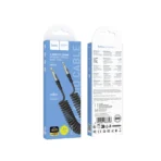Hoco UPA33 - Cable de audio AUX negro de 1,5 m con conectores de 3,5 mm - Imagen 9
